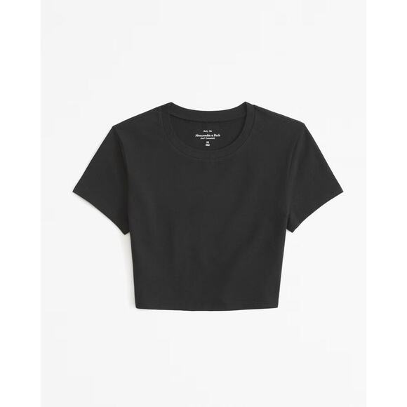 Abercrombie T-Shirt short sleeves Soft Matte Seamless Baby Tee basic - Picture 1 of 4